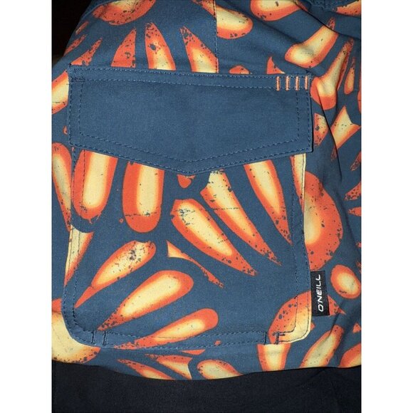 O’Neill Swim Shorts Men’s Size 36 Resort Summer Vacation Lightweight Packable - Picture 3 of 4